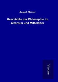 Produktbild: Geschichte der Philosophie im Altertum und Mittelalter