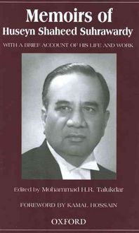 Produktbild: Memoirs of Huseyn Shaheed Suhrawardsy: With a Brief Account of His Life and Work