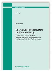 Produktbild: Solaraktives Fassadensystem zur Altbausanierung