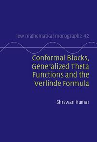 Produktbild: Conformal Blocks, Generalized Theta Functions and the Verlinde Formula