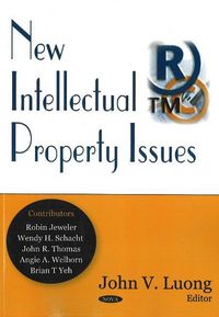 Produktbild: New Intellectual Property Issues