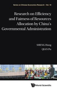 Produktbild: Resear Efficien & Fairness Resour Alloca By Chn Govern Admin