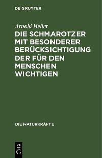 Produktbild: Die Schmarotzer mit besonderer Ber&uuml;cksichtigung der f&uuml;r den Menschen wichtigen