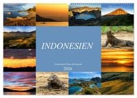Produktbild: Indonesien - Inselparadies Flores & Komodo (Wandkalender 2026 DIN A2 quer), CALVENDO Monatskalender