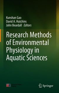 Produktbild: Research Methods of Environmental Physiology in Aquatic Sciences
