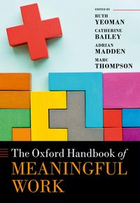Produktbild: The Oxford Handbook of Meaningful Work