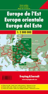 Osteuropa, Autokarte 1:2.000.000