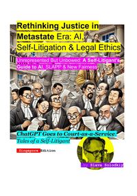 Produktbild: Justice in Metastate Era: AI, Self-Litigation & Legal Ethics