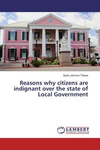 Produktbild: Reasons why citizens are indignant over the state of Local Government