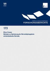 Produktbild: Methode zur Optimierung der Wertsch&ouml;pfungskette mittelst&auml;ndischer Betriebe