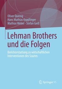 Produktbild: Lehman Brothers und die Folgen