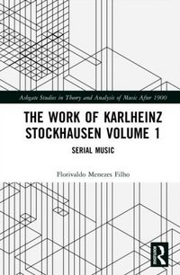 Produktbild: The Work of Karlheinz Stockhausen Volume 1