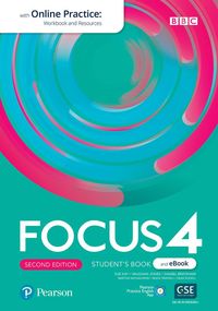 Produktbild: Kay, S: Focus 2ed Level 4 Student's Book & eBook with Online