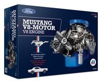 Produktbild: FRANZIS 67501 - Ford Mustang V8-Motor, originalgetreuer Motorbausatz im Ma&szlig;stab 1:4, inkl. Soundmodul, Anleitung und 100-seitigem Begleitbuch