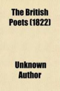 Produktbild: The British Poets (Volume 12); Including Translations