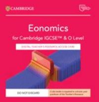 Produktbild: Cambridge IGCSE&trade; and O Level Economics Digital Teacher's Resource Access Card