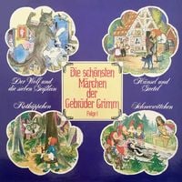 Produktbild: Der Wolf und die sieben Gei&szlig;lein / H&auml;nsel und Gretel / Rotk&auml;ppchen / Schneewittchen