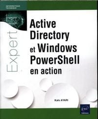 Produktbild: Active Directory et Windows PowerShell en action