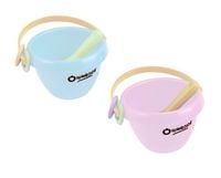 Produktbild: Spielstabil 7224 - Mini Eimer Babyfoot pastell, 8,5cm, 2-teilig, 1 St&uuml;ck sortiert (Farbauswahl nicht m&ouml;glich), Kunststoff, Sandspielzeug