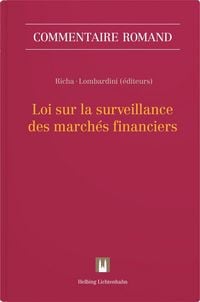 Produktbild: Loi sur la surveillance des march&eacute;s financiers (LFINMA)