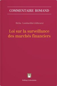 Produktbild: Loi sur la surveillance des march&eacute;s financiers (LFINMA)