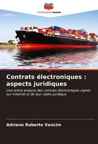 Produktbild: Contrats &eacute;lectroniques : aspects juridiques