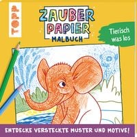 Produktbild: Zauberpapier Malbuch Tierisch was los