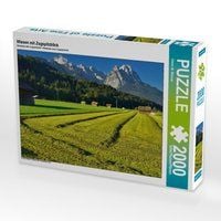 Produktbild: CALVENDO Puzzle Wiesen mit Zugspitzblick 2000 Teile Lege-Gr&ouml;&szlig;e 90 x 67 cm Foto-Puzzle Bild von Dieter-M. Wilczek
