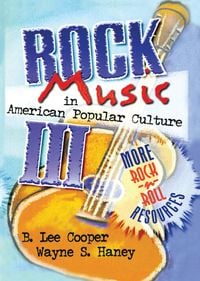 Produktbild: Rock Music in American Popular Culture III