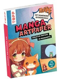 Produktbild: Manga Art Paper in DIN A6. Mit Soundword- Zeichenschule