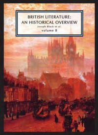 Produktbild: British Literature: A Historical Overview, Volume B