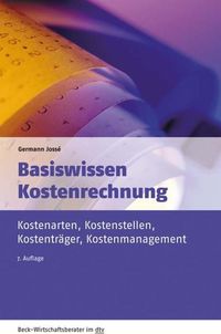 Bild vom Artikel Basiswissen Kostenrechnung vom Autor Germann Josse