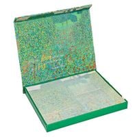Produktbild: Notizzettelbox Gustav Klimt 'Mohnwiese'