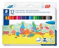 Produktbild: STAEDTLER Fasermaler Jumbo 12ST Etui