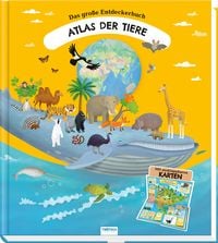 Produktbild: Tr&ouml;tsch Kinderatlas Das gro&szlig;e Entdeckerbuch Atlas der Tiere