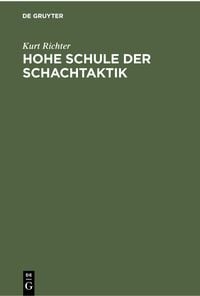 Produktbild: Hohe Schule der Schachtaktik