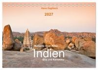 Produktbild: Momente einer Reise - Goa und Karnataka (Tischkalender 2027 DIN A5 quer), CALVENDO Monatskalender