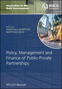Produktbild: Policy, Management and Finance of Public-Private Partnerships