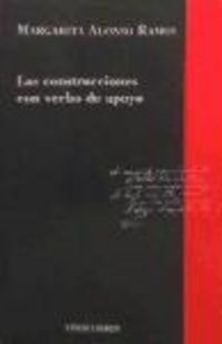 Produktbild: Alonso Ramos, M: Construcciones con verbo de apoyo