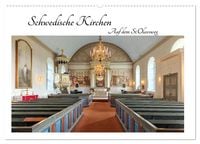 Produktbild: Schwedische Kirchen auf dem St.Olavsweg (Wandkalender 2026 DIN A2 quer), CALVENDO Monatskalender