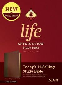 Produktbild: NIV Life Application Study Bible, Third Edition (Leatherlike