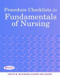 Produktbild: Procedure Checklists for Fundamentals of Nursing