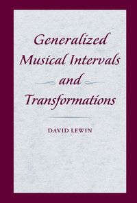 Produktbild: Generalized Musical Intervals and Transformations