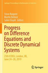 Produktbild: Progress on Difference Equations and Discrete Dynamical Systems