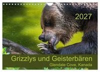 Produktbild: Grizzlys und Geisterb&auml;ren - Glendale Cove, Kanada (Wandkalender 2027 DIN A4 quer), CALVENDO Monatskalender
