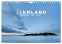 Produktbild: Finnland: Land der 1000 Seen (Wandkalender 2027 DIN A4 quer), CALVENDO Monatskalender