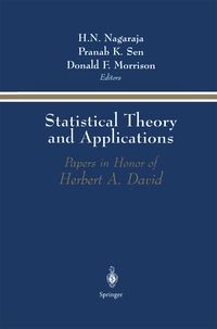 Produktbild: Statistical Theory and Applications
