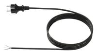 Produktbild: Bachmann 323.185 Strom Anschlusskabel Schwarz 3.00 m