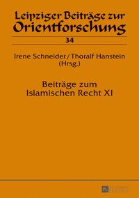 Produktbild: Beitr&auml;ge zum Islamischen Recht XI
