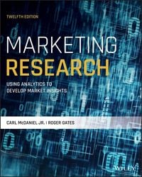Produktbild: Mcdaniel, C: Marketing Research